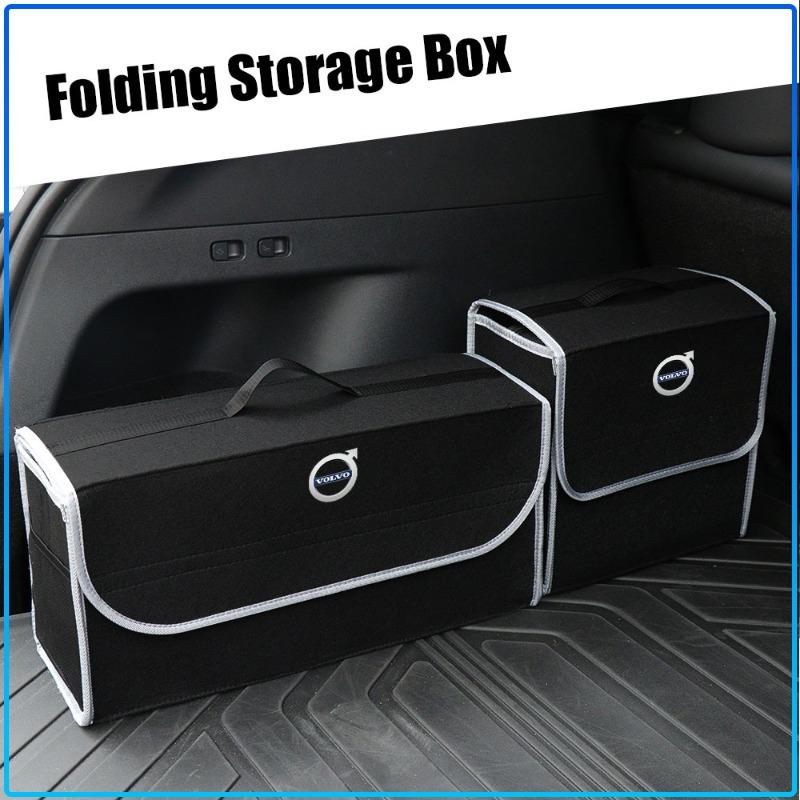 Car Trunk Large Capacity Sundries Storage Box Organizer Bag Tool Case For Volvo Rdesign XC90 S60 XC60 V70 S80 S40 V50 V40 V60 C30 S70