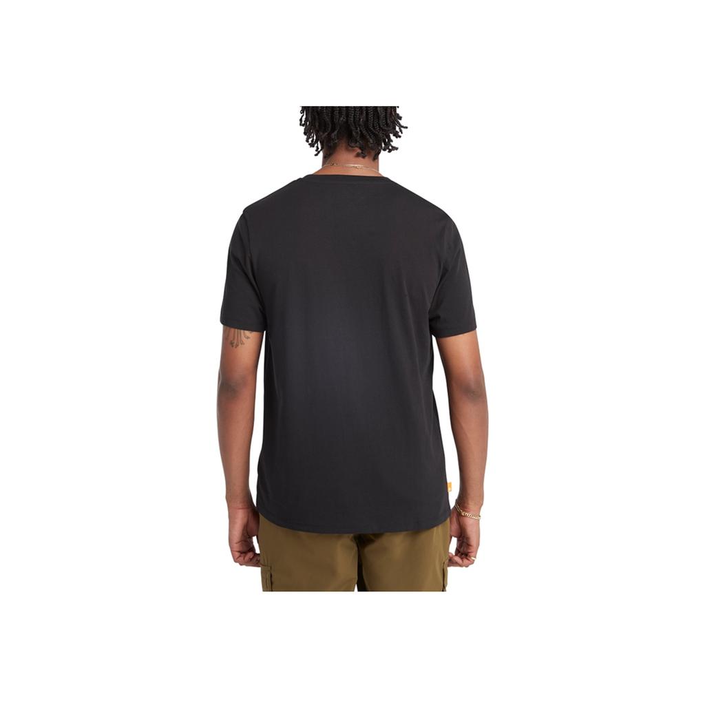 Timberland Lightweight Short Sleeve T-Shirt Unisex Tops Black A2KJ1001