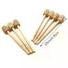 1set Of 25/50 Wooden Honey Spoons, Suitable For Small Hugo Jams, Easy To Carry, Perfect For Weddings And Parties