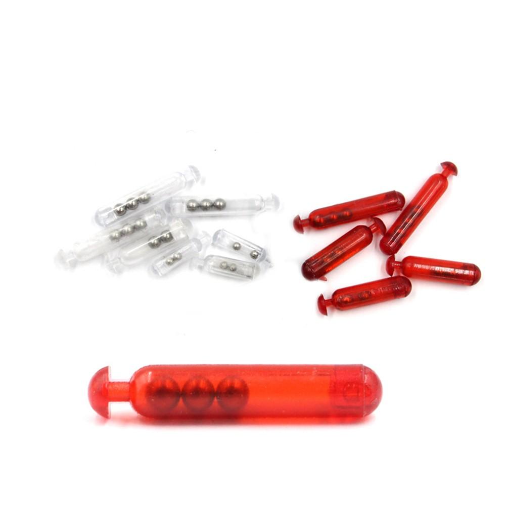 20X Fishing Soundbar Lure Baits Rattles Insert Tube For Soft Worm Jigs Making Us