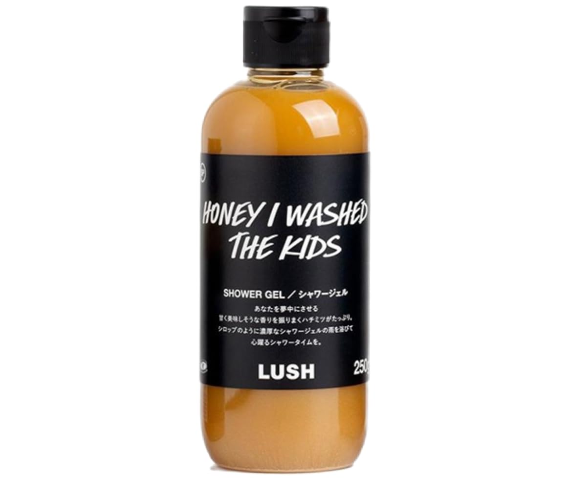 

LUSH Honey I Washed the Kids Shower Gel - It s Raining Men - Sweet Scent - Bath Cosmetics - Body Soap - Natural Cosmetics - Natural Ingredients -