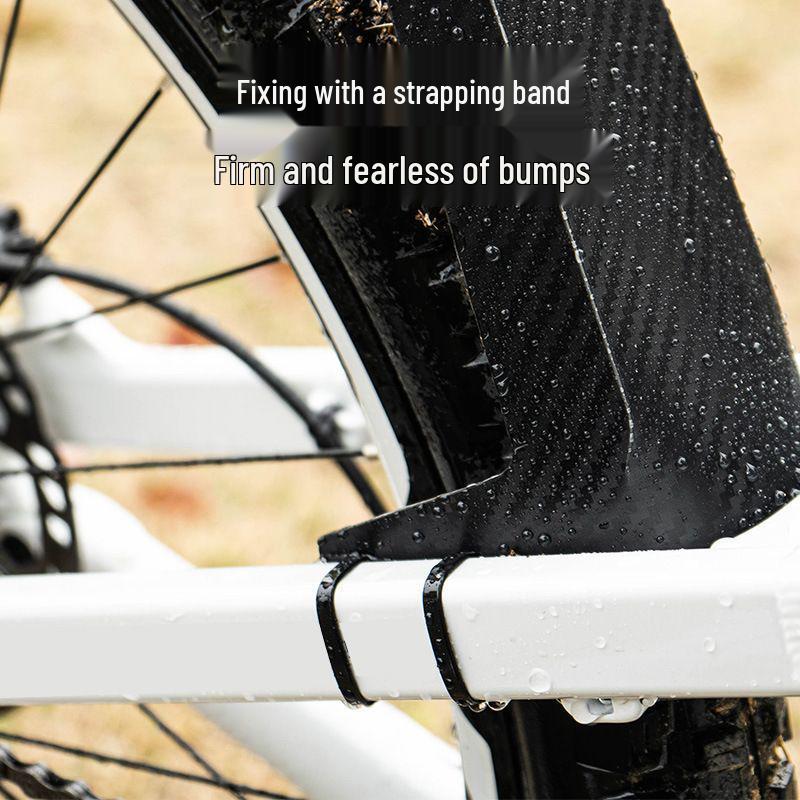 Universal Carbon Fiber Mountain Bike Front & Rear Mudguards for Off-Road