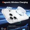 Shockproof Clear Acrylic  Magnetic Case For For Iphone 17 Air 17 Pro Max Wireless Charge Back Cover Case for For Iphone 17ProMax
