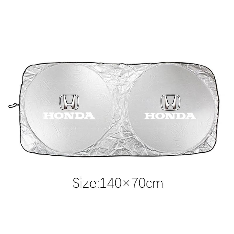 Car Windshield Sunshade Ultraviolet-Proof Sunshading Board Accessories For Honda Civic Accord Fit Jazz Pilot CRV Odyssey Insight
