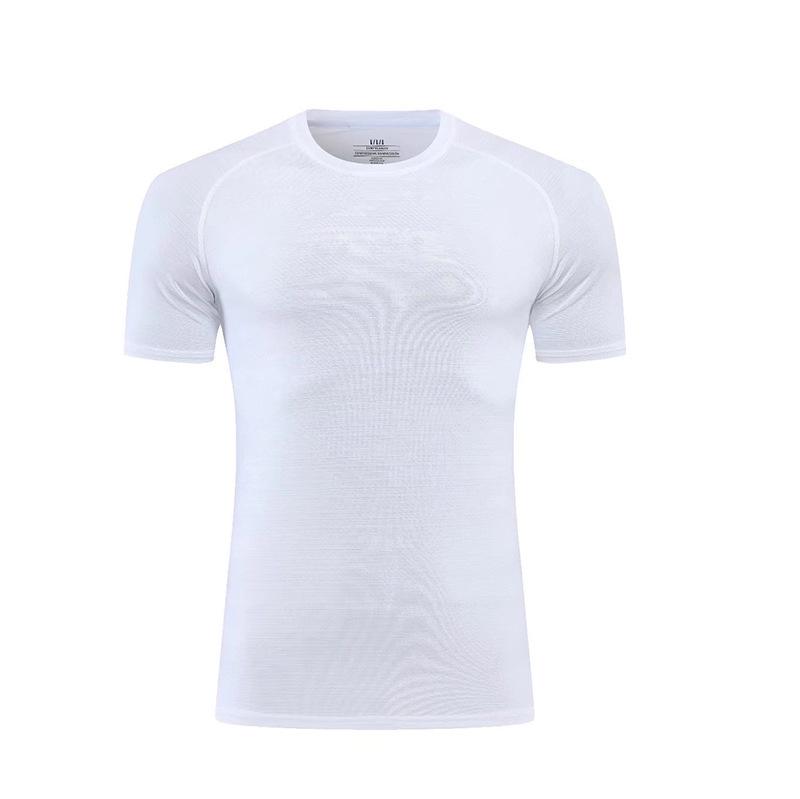 Heren Sneldrogend Kortarmig Sport T-shirt - Ronde Hals Fitness Hardloop Top