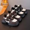 Girls' Platform Shoes 2025: Korean Style, Plus Velvet, Thick Sole, Lightweight Sneakers for Kids