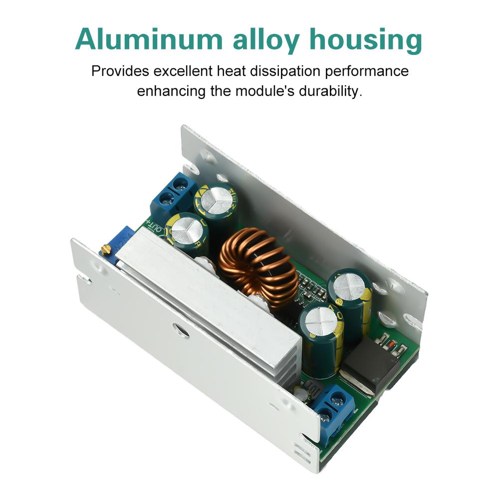 Buck Converter 200W 15A DC 8-55V 48V to DC1-36V Continuously Adjustable Voltage regulator Step-down power supply module 180 kHz