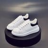 New versatile little white shoes female student Korean version thick-soled heightening women's casual shoes women's shoes 6