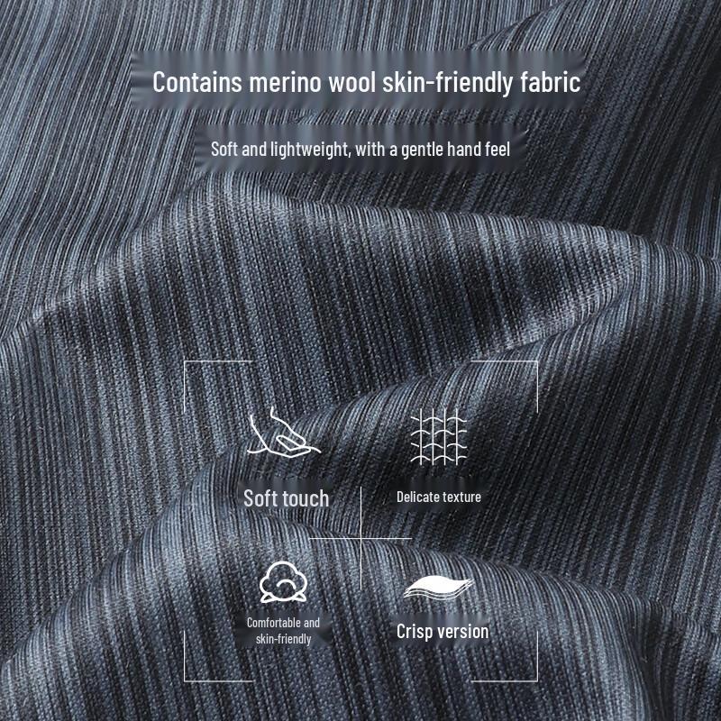 Shanshan Men's Business Casual Long-Sleeve Shirt