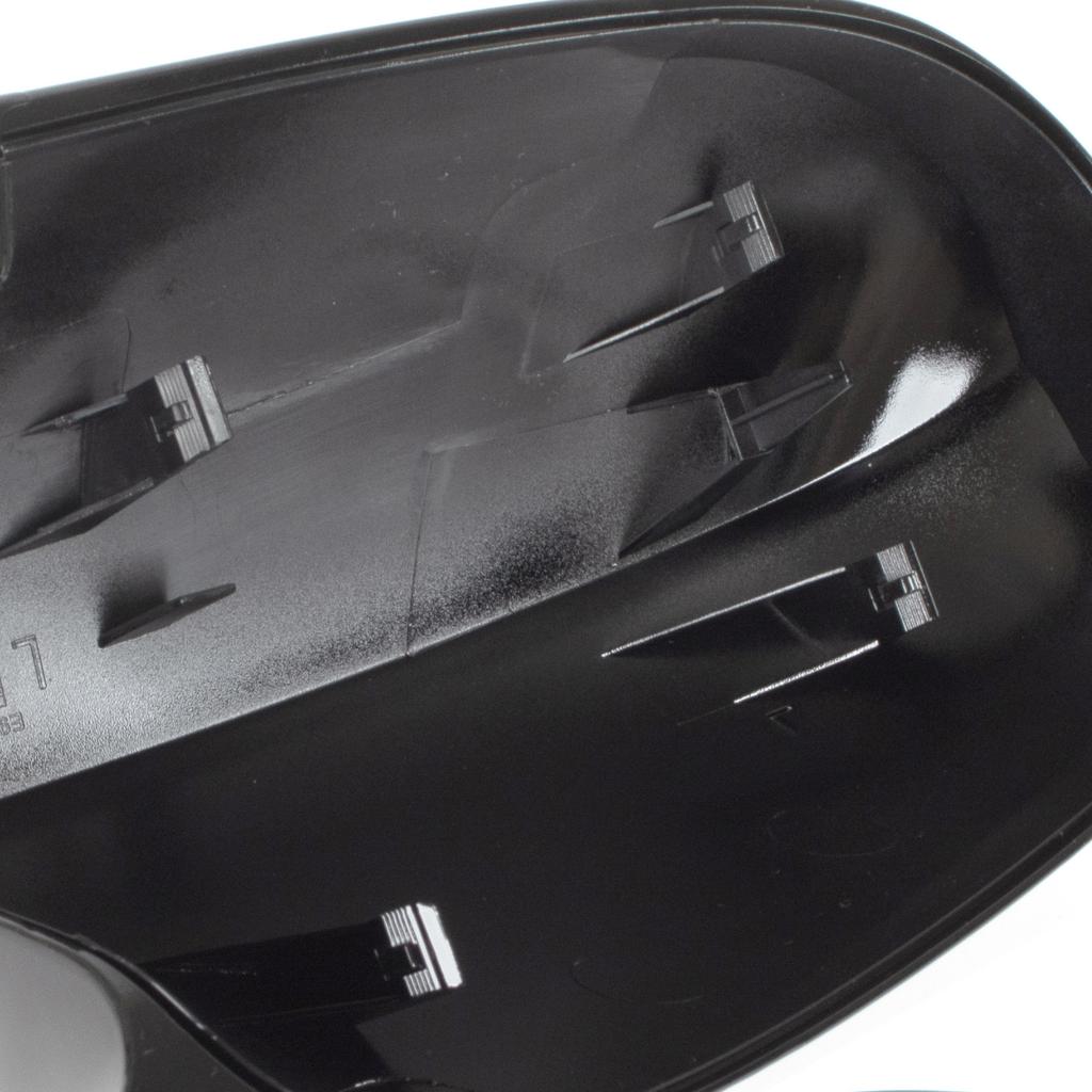 BMW 1 E81 E82 E87 E88 10-15 mirror cover BLACK GLOSSY left + right 2 pcs. SET