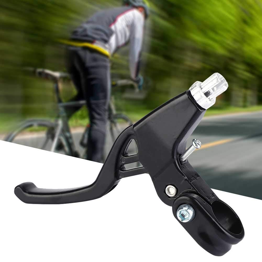One Pair of Bicycle Brake Aluminum Left and Right 4 Colors Bicycle Brake Brake Levers, Alloy, Set, (obsidian), Levers, Handle, Shimano.
