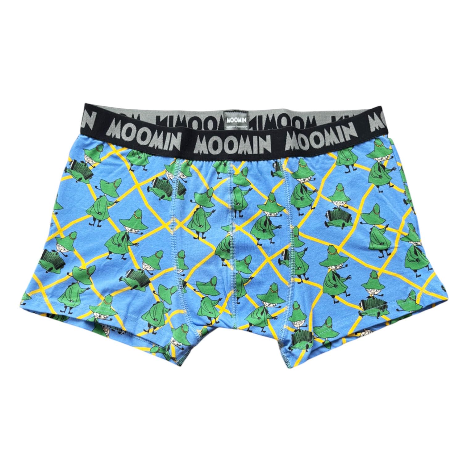 

Мужские трусы-боксеры Small Planet Moomin, клетка Снусмумрика, скандинавский стиль, размер M