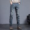 Neue Herren Stretch Skinny Jeans Mode Lässig Baumwolle Denim Slim Fit Hose Männliche Koreanische Hose Streetwear Markenkleidung