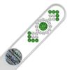 Mont Bleu Ornament Crystal Nail File LE-3