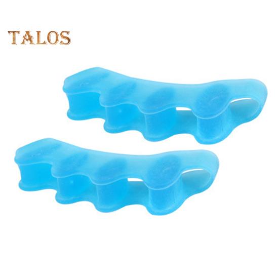 1 Paar Gel-Zehenspreizer für Frauen und Männer, Gel-Zehenspreizer zur Schmerzlinderung bei Ballenzehen, Zehenspreizer für überlappende Zehen