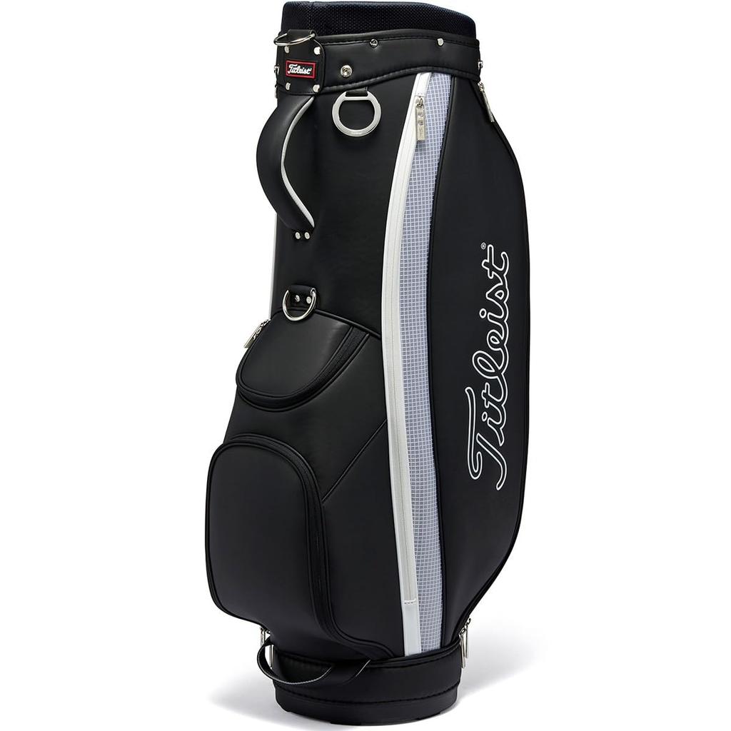 Titleist Caddy Bag Women's LW Caddy Bag TB23CTWLA-01 BKWT Black/White Women's
