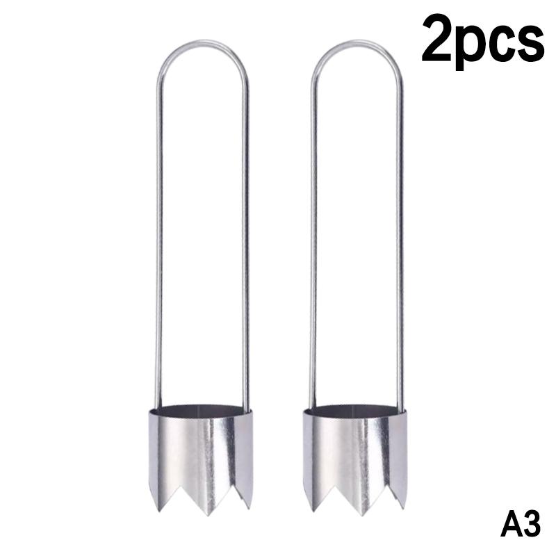 Stainless Steel Fruit Corer Easy Operation Sharp Serrated Blade Comfort Grip for Pear Home Kitchen Cooking Baking A3