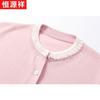 Hengyuanxiang Women's Summer Round Neck Solid Color Short Sleeve T-Shirt