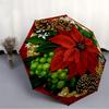 1pc Christmas Decorations Automatic Umbrella 8-Bone Design Compact Gear for Outdoor Travel, Perfect Holiday Gift  Y250827017
