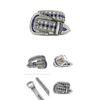 Cool Gothic Waist Chain Casual Belt Studded Waist Ceinture Glittered Belt Studded Blingbling Easy Belt