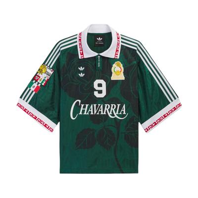 Adidas X Willy Chavarria Jersey Green Unisex Tops KU7803