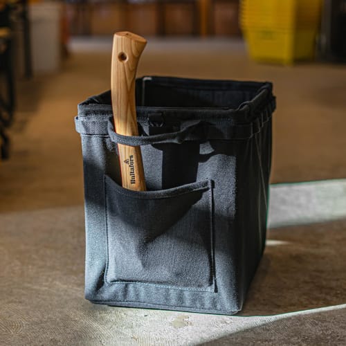 WHATNOT Storage Container Tool Bag, Canvas, 360mm Wide X 250mm Deep X 320mm High, OB-03-BK