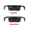 For Bmw F10 F11 CS Style Rear Diffuser Bumper Lip Carbon Fiber Look Auto Body Kit 2011 2012 2013 2014 2015 2016 Rear Bumper