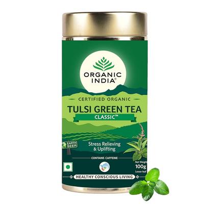 Organic India The Tulsi Green Tea 100g