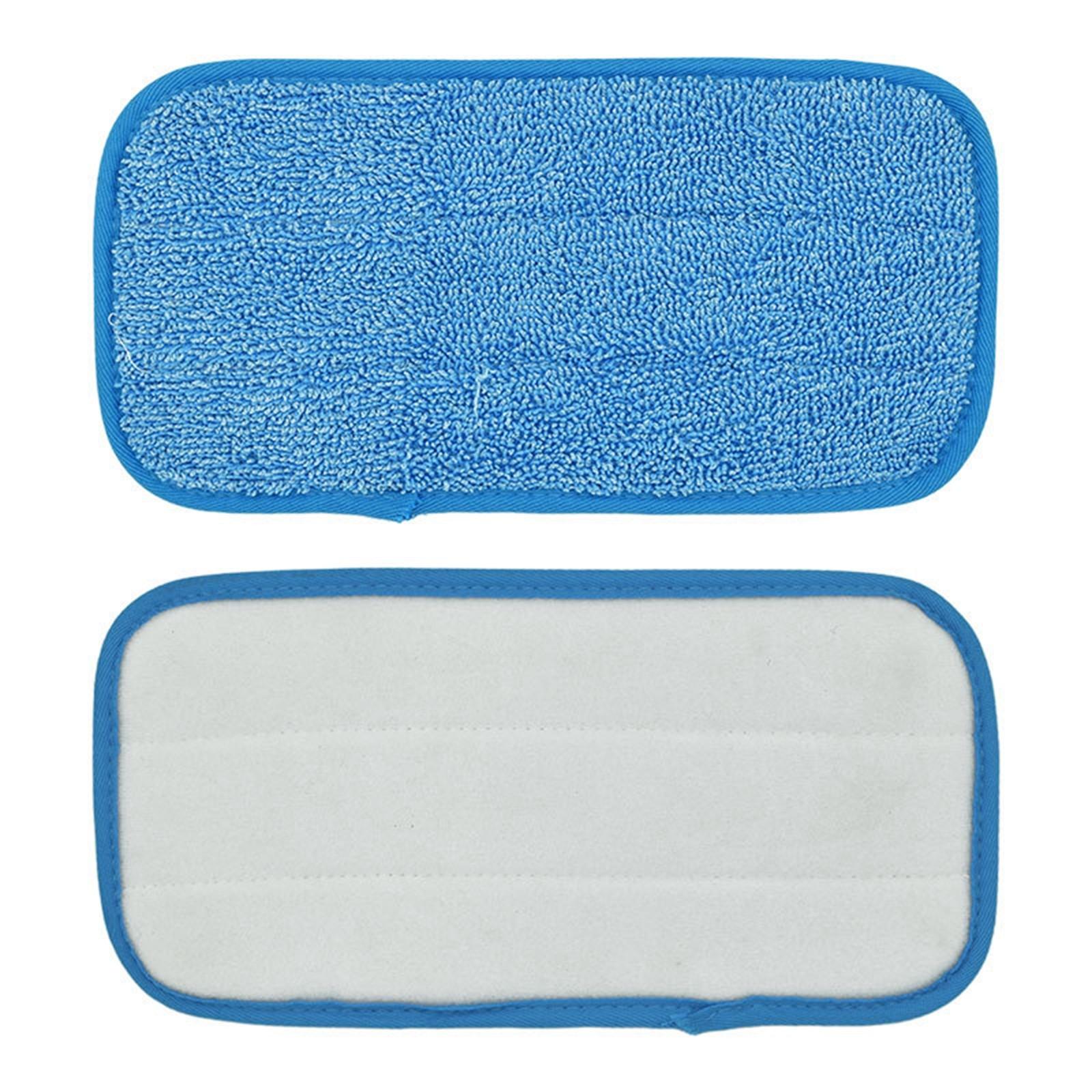 

2-piece Replacement Mop Pad Cleaning Mop Cloth Cover Mop Head Kitchen Cleaning One Size синий