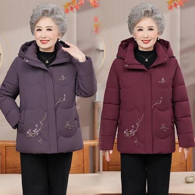 New Winter Cotton-padded Clothes Thickened Wife Winter Down Cotton-padded Clothes Warm Old Coat