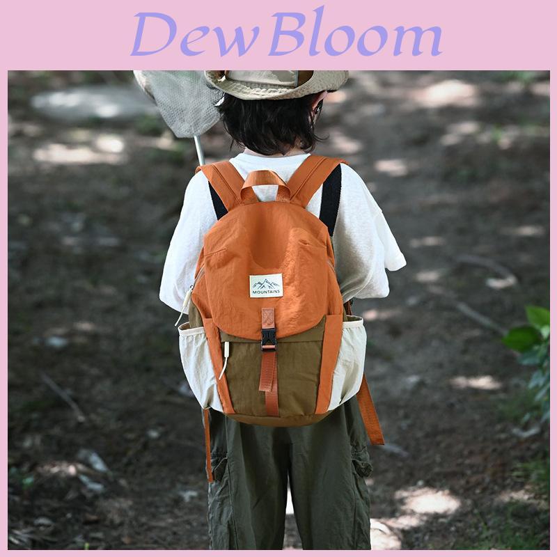 Childrens Oxford Cloth Backpack With Padded Shoulder Straps For School And Outdoor Activities
