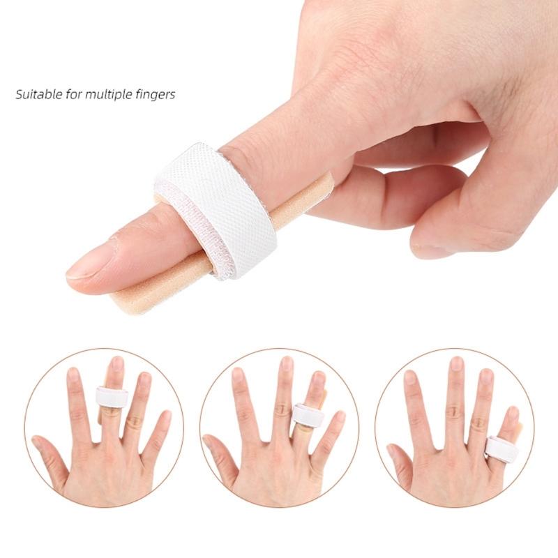 Finger Brace Anatomical Shape Finger Splints for Extended Wear Easy Application in Sports Injury and Protections