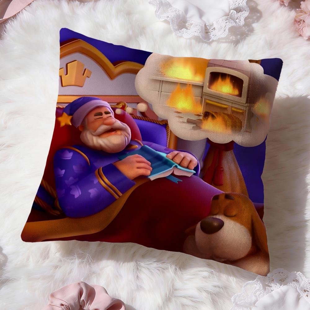 Royal Match game Cushion Cover Premium Comfort Reversible Pillow Cove -Two in One Design for Any Room & Car Interior