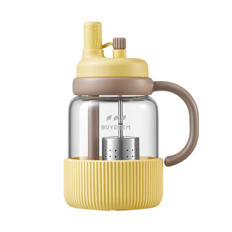 Buydeem DG88/A2 Glass Tea Infuser Tumbler