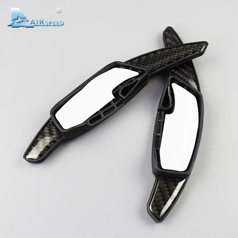 ABS Carbon Fiber Gear Shift Paddles Cover for Subaru Forester XV Impreza Outback Legacy BRZ WRX