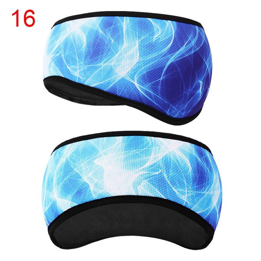 

Fleece Ear Cover Hair Sweat Winter Sweatband Ear Warmer Running Headband Ear Muffs Headband 16