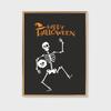 Halloween Wall Art Print Poster Halloween Canvas Painting Home Decor Funny Halloween Art Print Minimalist Cute Ghost Print Gift