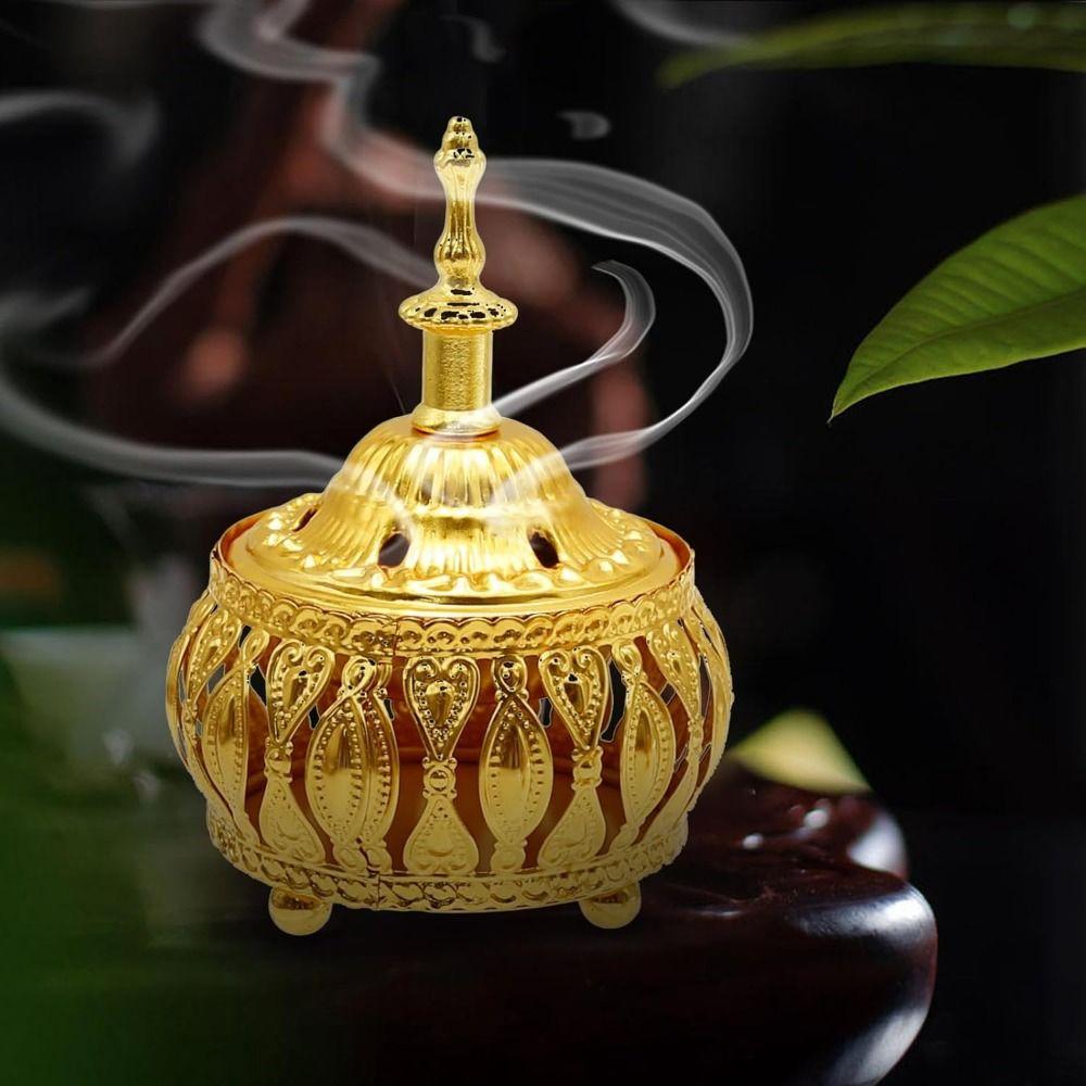Arabic Style Hollow Tower Burner Creative Arabian Incense Burner  Hotel Decor