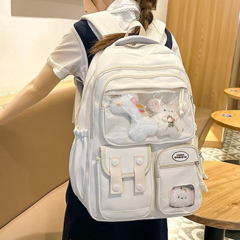 New College Style Ins Sweet and Cute Junior High School Student Schoolbag High Value Grade Large Capacity Backpack