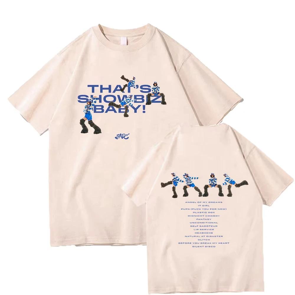 Jade Thirlwall That'S Showbiz Baby! Graphic T Shirts Summer Cotton High Quality Vintage Clothing Men Short Sleeve Top