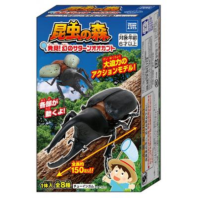 Insect Forest Discovery Phantom Saturn Beetle 10 Pieces Candy ToyGum