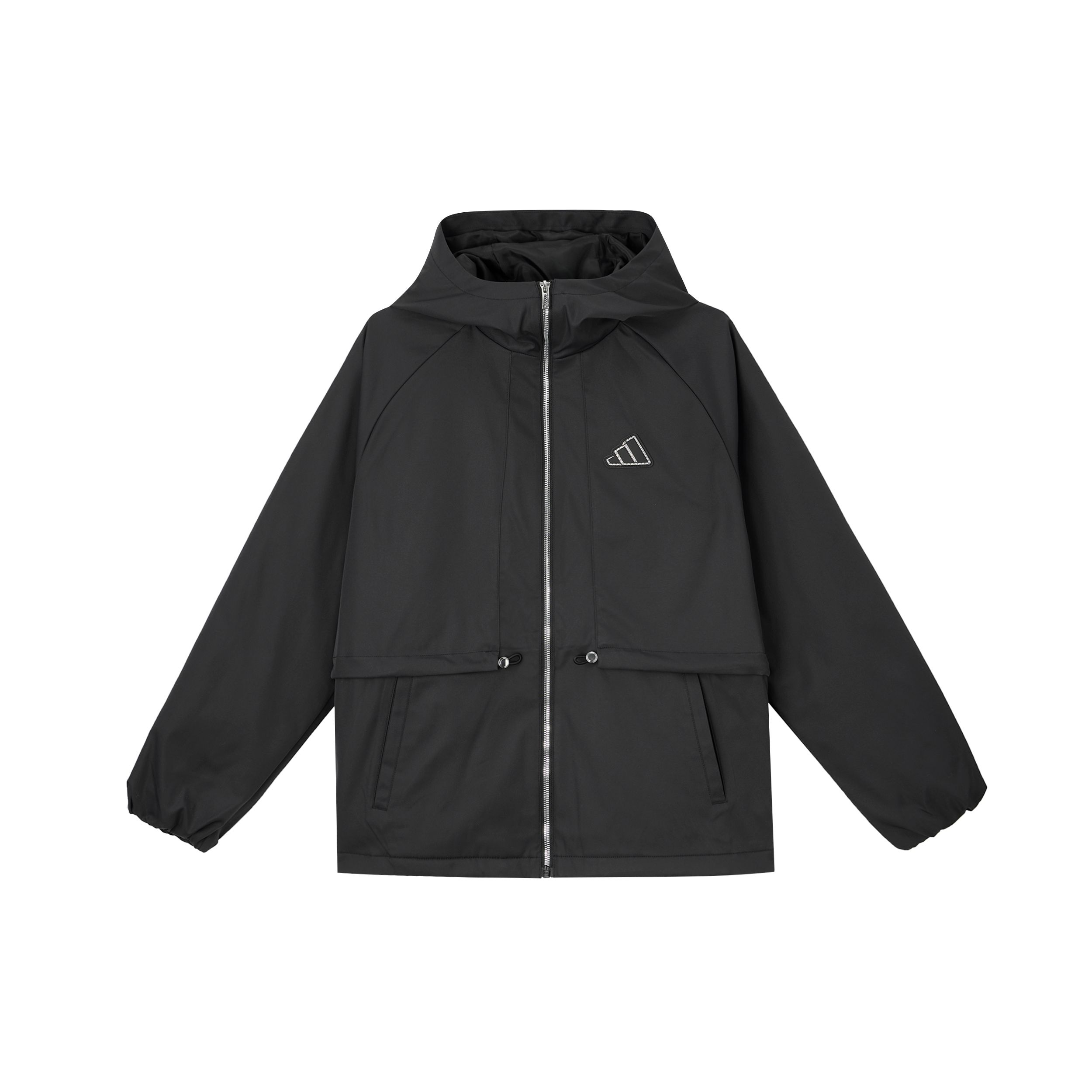 

Adidas CNY Lunar New Year Water Repellent Fleece Hooded Jacket Women Black JZ1587 L