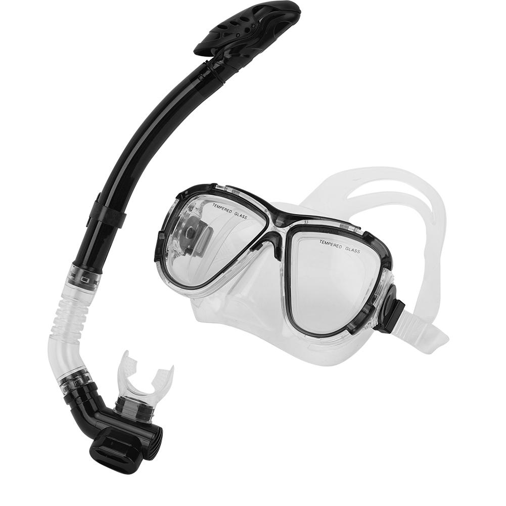 

Маска для дайвинга с большой оправой, очки для плавания, сноркелинг, защита от запотевания, очки для плавания, водонепроницаемые, для дыхания