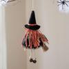 Multicolor Halloween Hanging Decoration Riding a Broomstick Witch Hanging Pendants  Home Decoration