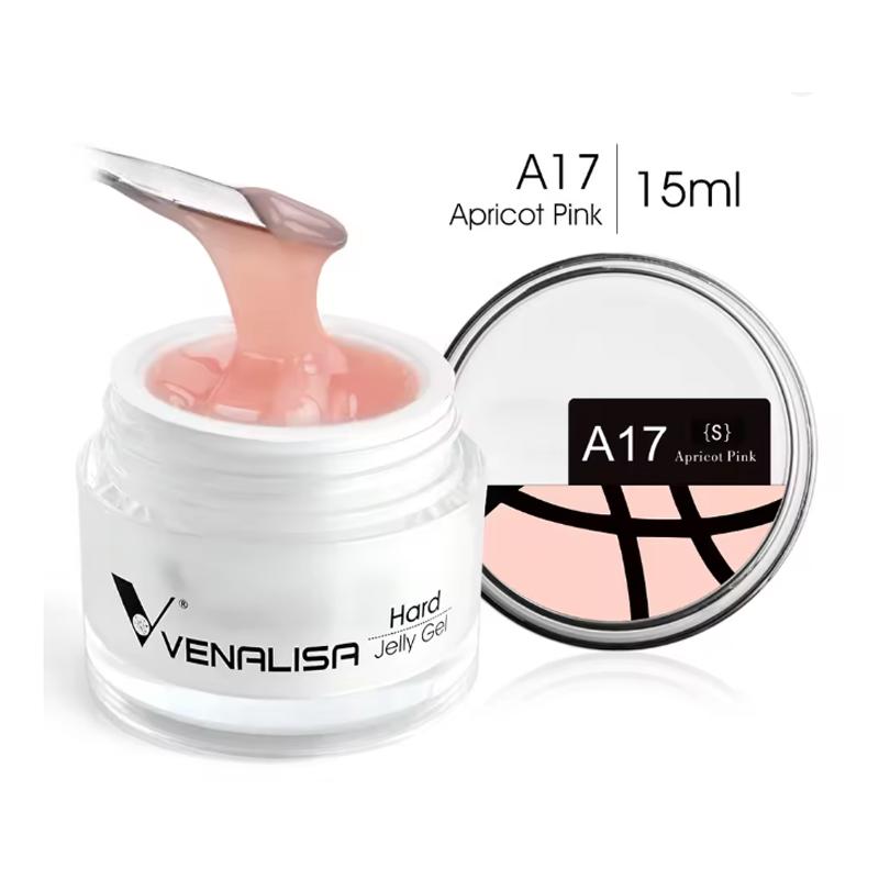 Venalisa 15ml Jelly Builder Nude Color UV Construction Gel Tips Extension Camouflage Soak Off Fast Building Gel