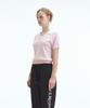 REST&RECREATION V-Neck Collar Knit Top - Pink