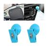 2pcs Fixing Tools Suction Cup Plastic Car Window Mount Suction Clip Bill Holder Card Clamp for Car Towel Ticket