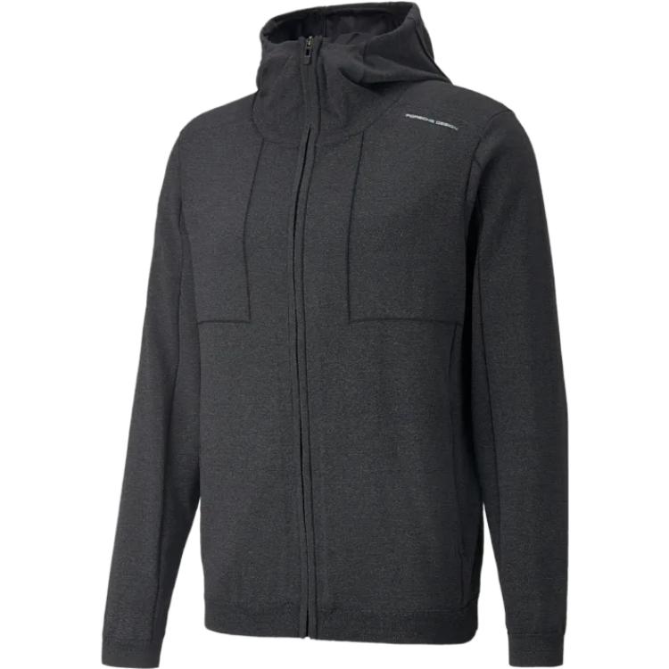 

Puma Однотонная приталенная куртка с капюшоном на молнии, мужская куртка, черная 536144-01 M