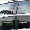 Fit Volvo XC90 2003-2014 6pcs/set Window Center Pillar Film Trim Cover B C Posts Sticker Column Car Accessorie