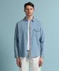 PANICALE Blue Washed Denim Shirt